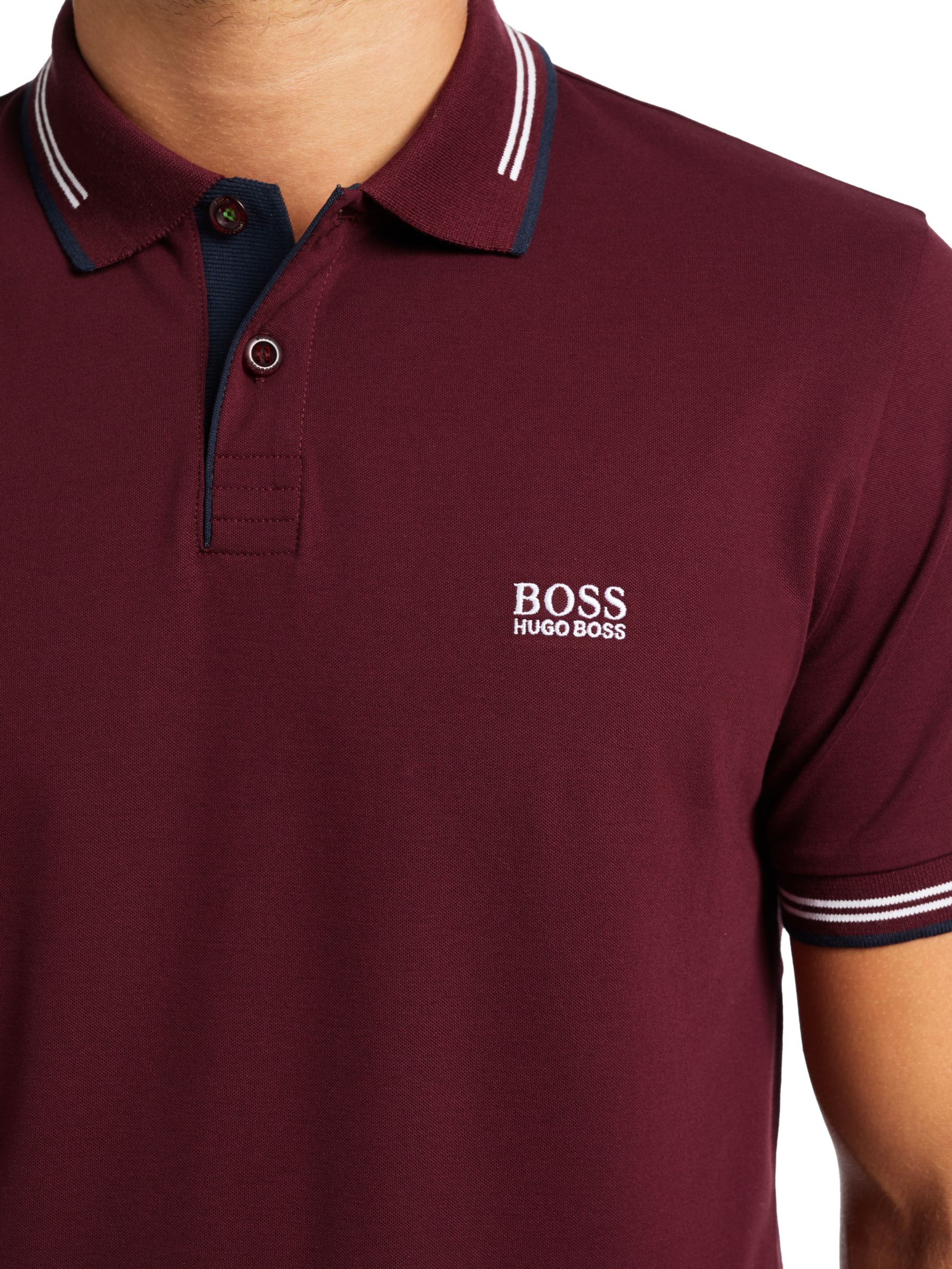 boss slim fit polo shirt