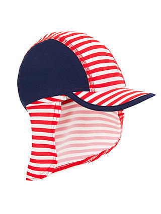 John Lewis Children's Stripe Sun Hat, Multi
