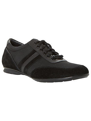 Dune Tate Lace-Up Trainers, Black