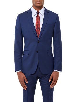 Jaeger Wool Twill Slim Fit Suit Jacket, Royal Blue