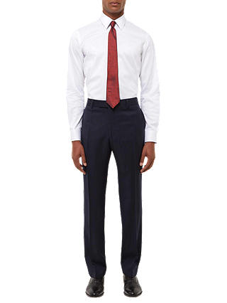 Jaeger Wool Twill Regular Fit Suit Trousers, Navy