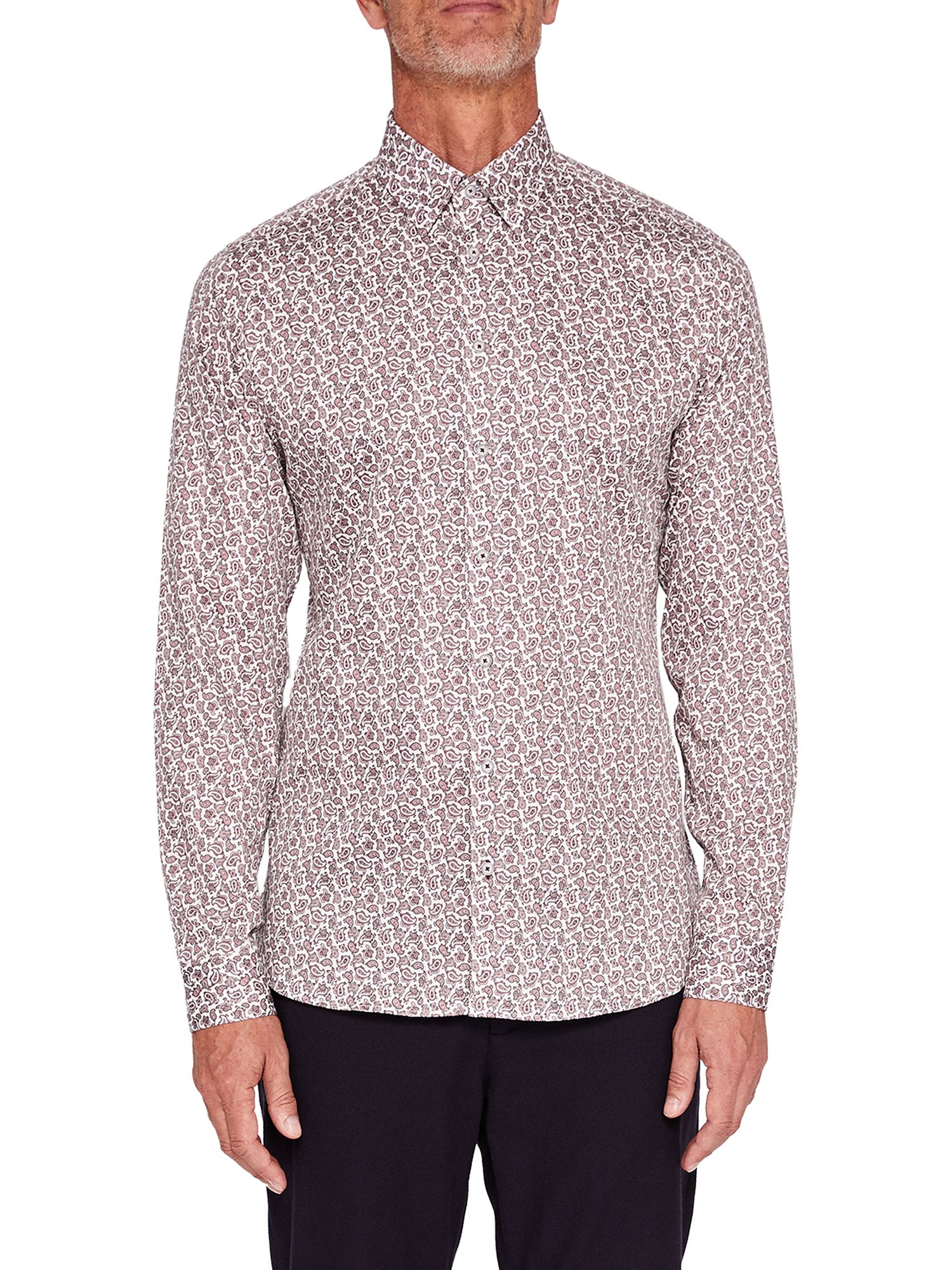 Ted Baker T for Tall Lyseett Long Sleeve Shirt at John Lewis & Partners