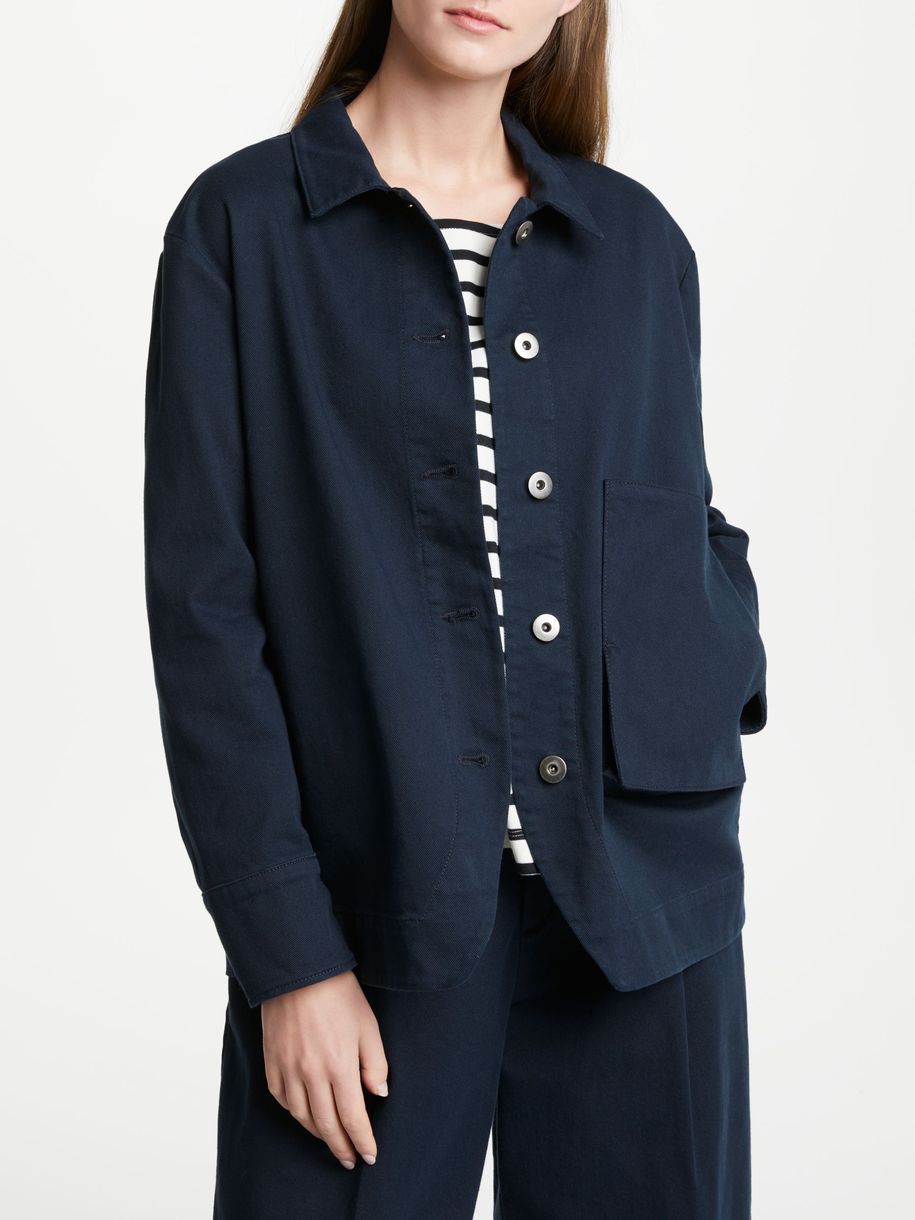 Kin Japanese Workwear Jacket, Navy, 12