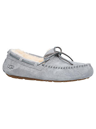 UGG Dakota Sheepskin Moccasin Slippers, Grey