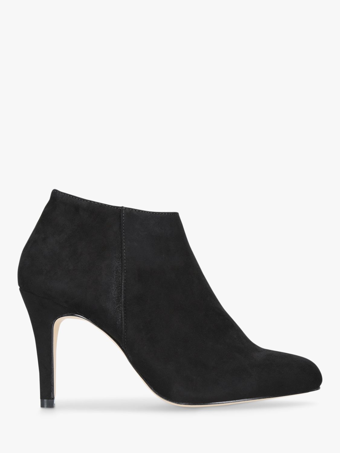 Carvela Serene Stiletto Heel Ankle Boots, Black at John Lewis & Partners