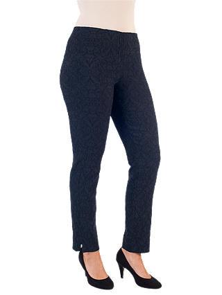 Chesca Jacquard Slim Stretch Trousers
