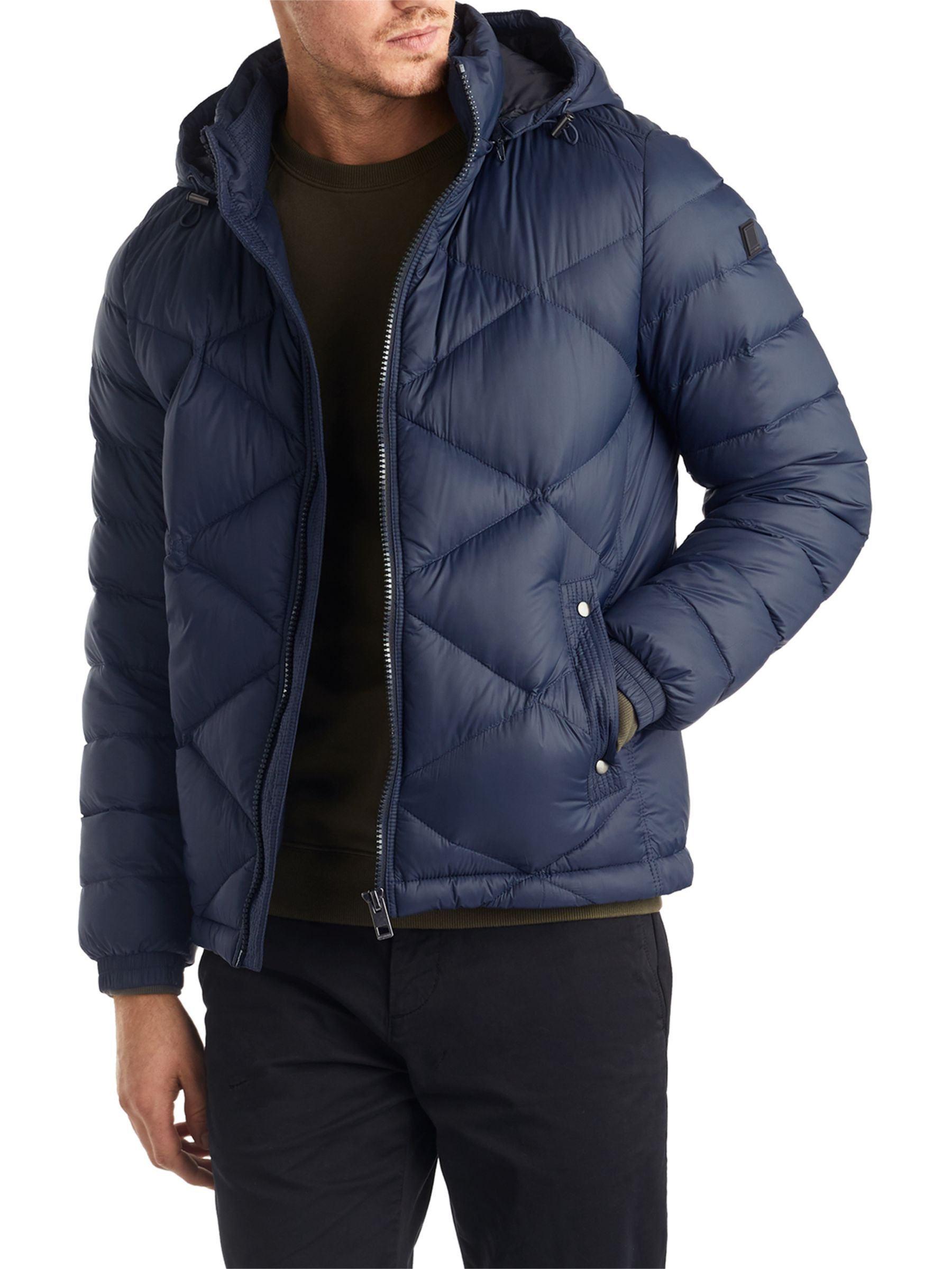 hugo boss mens quilted jacket