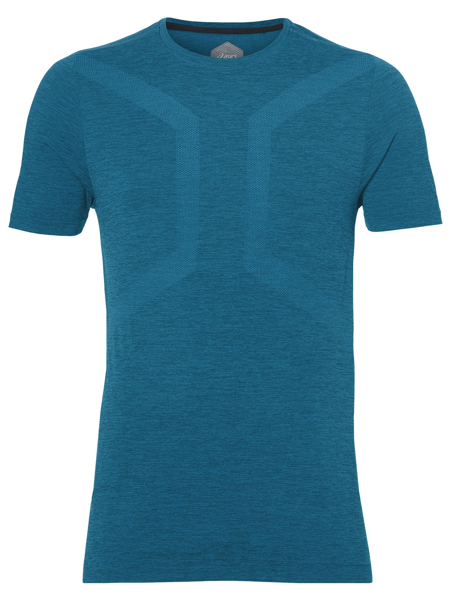 Asics Seamless Short Sleeve Men's Running T-Shirt, Turkish Tile, S