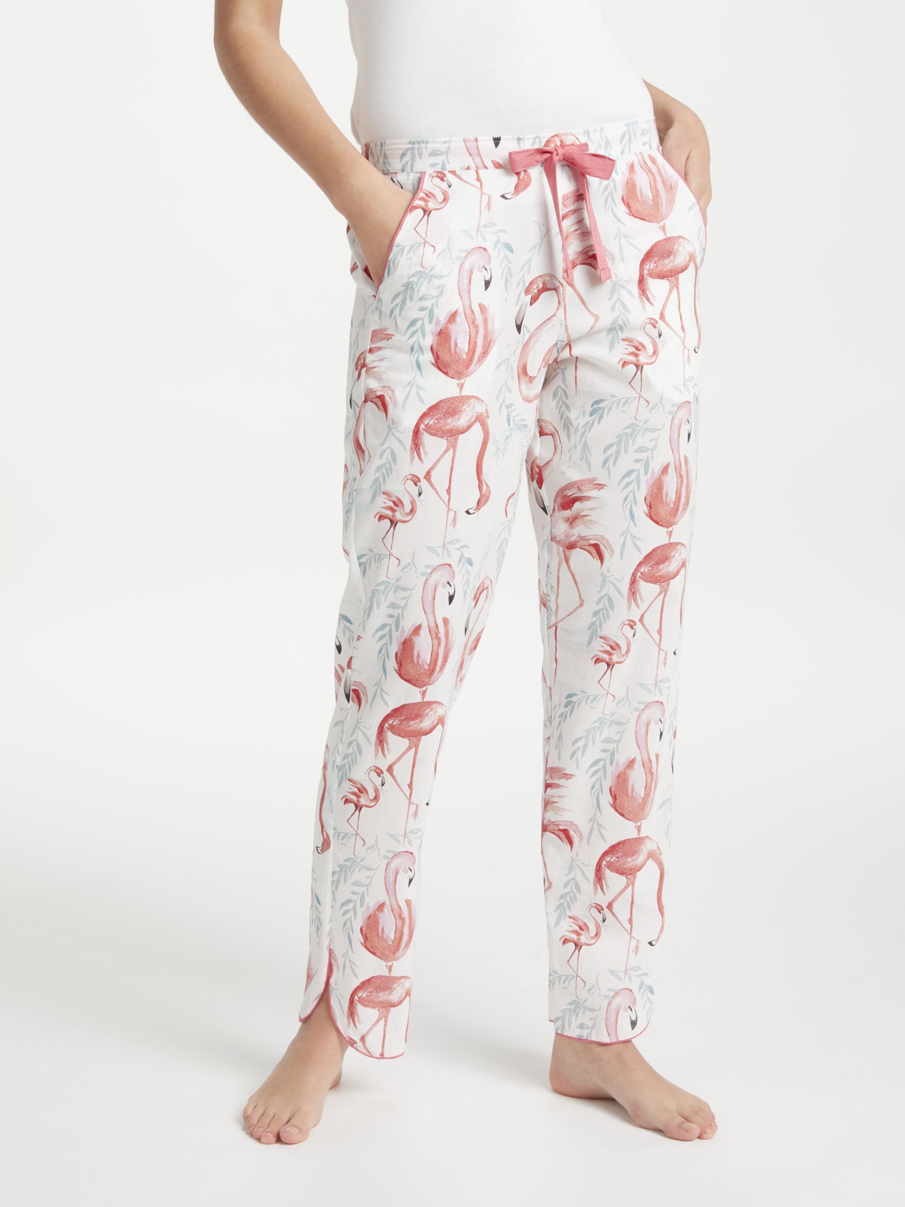 Cyberjammies 4120 Womens Zara Pink Flamingo Print Pyjama Top 