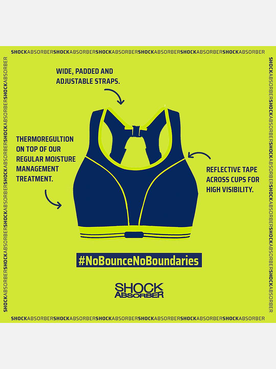 Buy Shock Absorber Ultimate Run Non-Wired Sports Bra Online at johnlewis.com