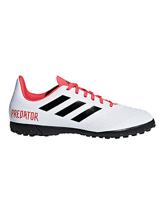 adidas Children's Predator Tango 18.4 Football Boots, White/Red
