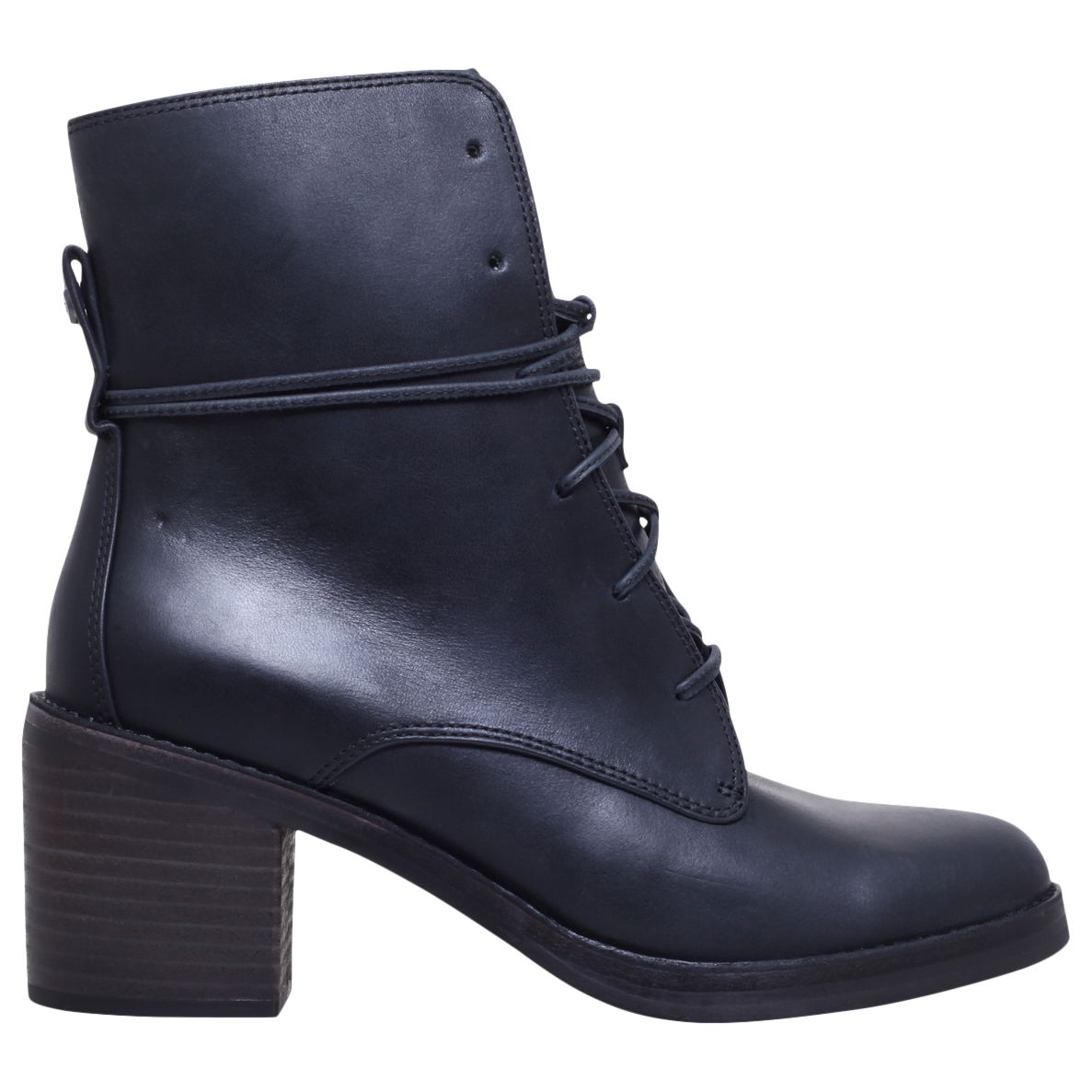 UGG Oriana Lace Up Ankle Boots, Black 