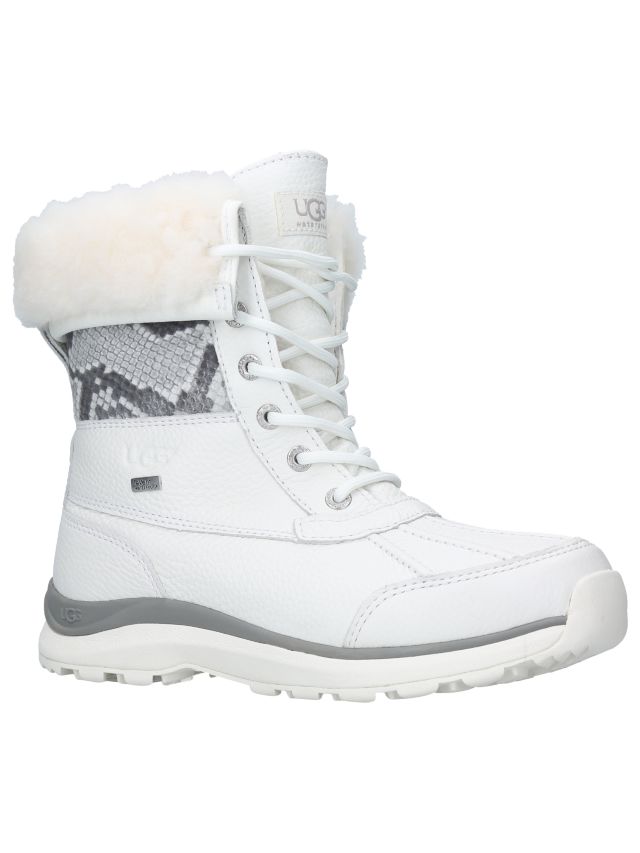 White leather ugg on sale boots