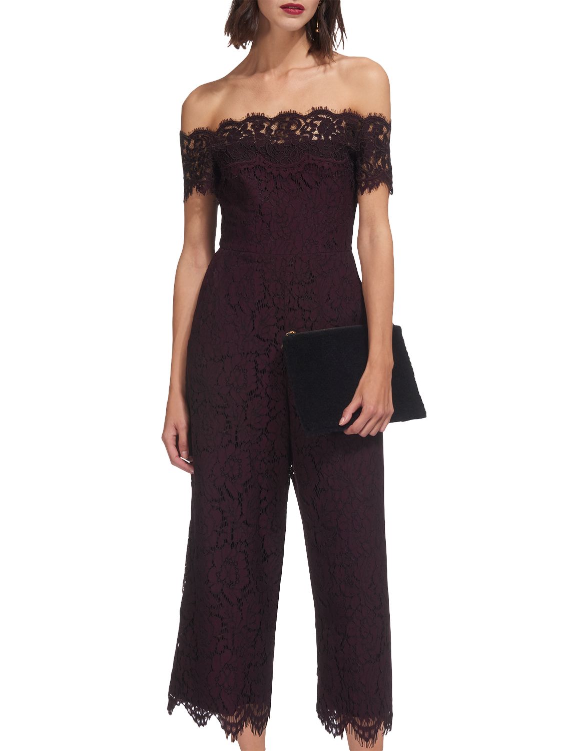 whistles lace jumpsuit