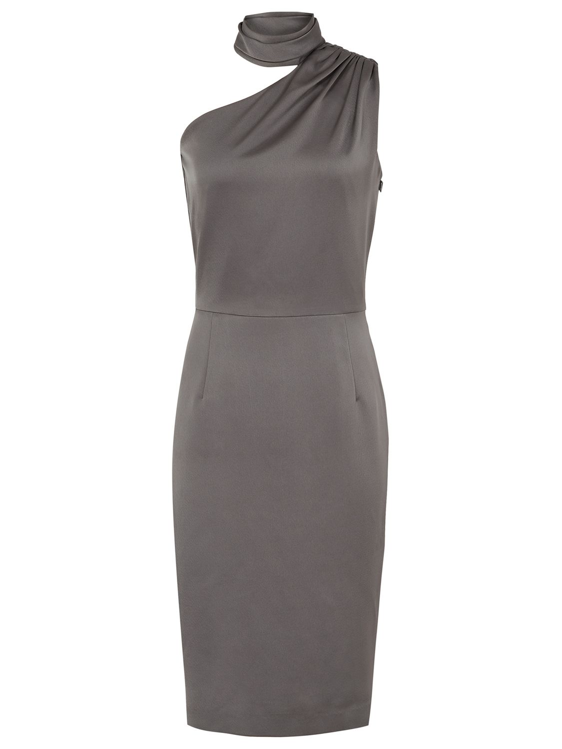 Reiss Ennie One Shoulder Fitted Dress