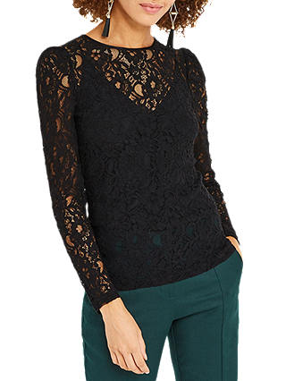 Oasis Lace Puff Sleeve T-Shirt