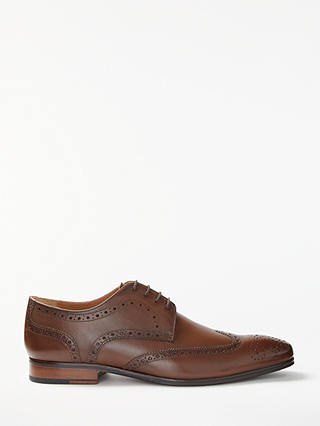 John Lewis & Partners Thomas Leather Lace-Up Brogues