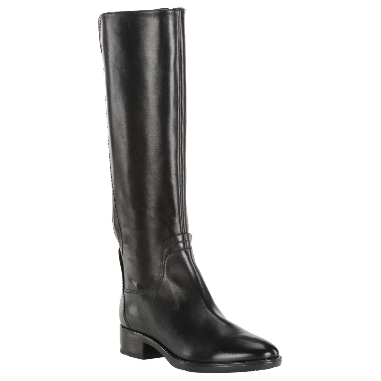 Geox Felicity Knee High Boots, Black