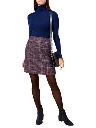 Hobbs Elea Tartan Mini Skirt