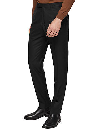 Reiss Wilcox Slim Fit Suit Trousers, Black