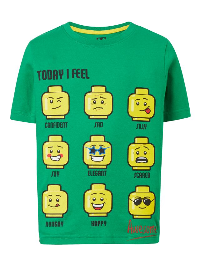 LEGO Children\'s Green T-Shirt, Iconic