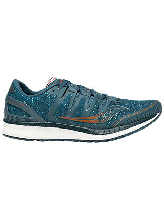 Saucony Liberty ISO Women's Running Shoes, Blue/Denim/Copper