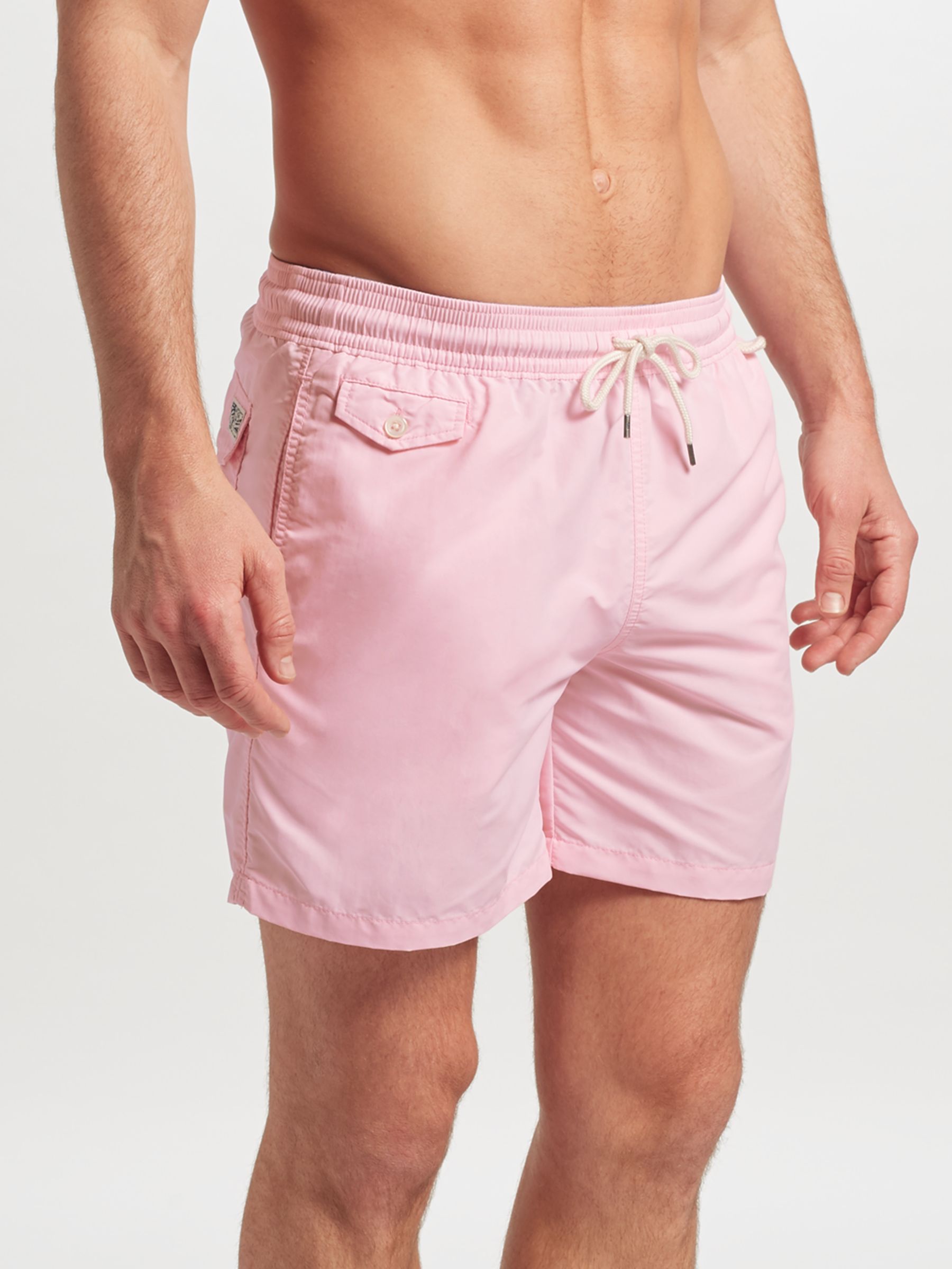 pink ralph lauren swim shorts