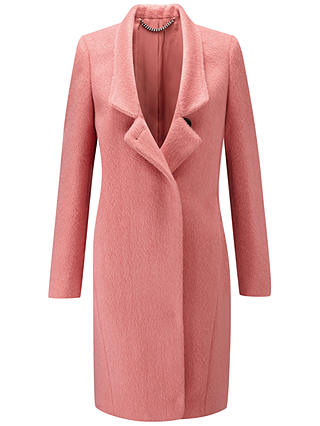 Pure Collection Luxury Coat, Blush
