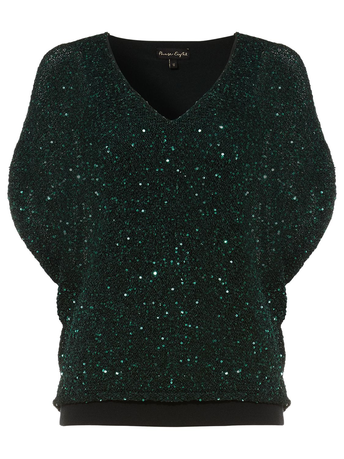 sequin knit top