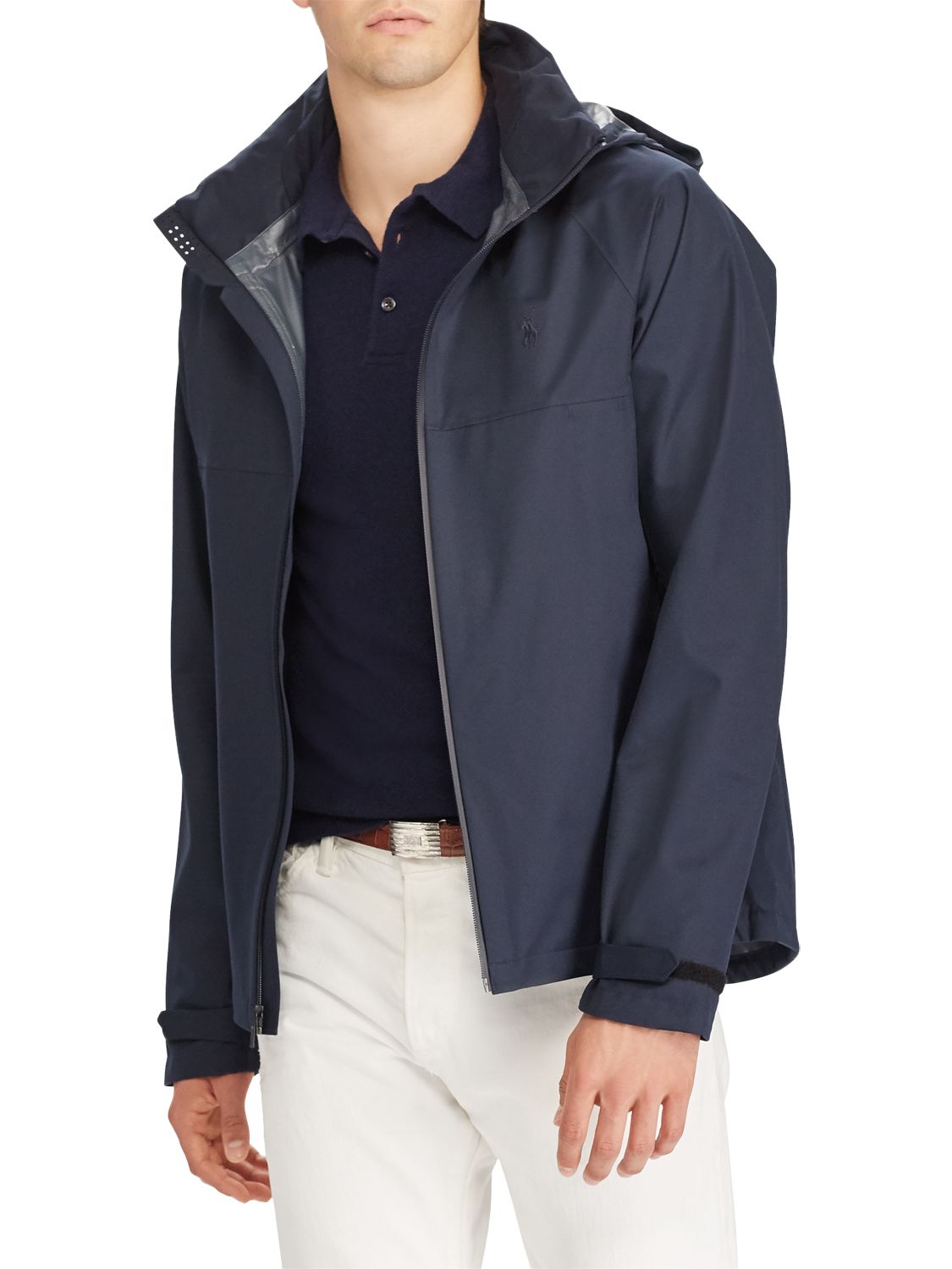 polo ralph lauren windbreaker hooded jacket