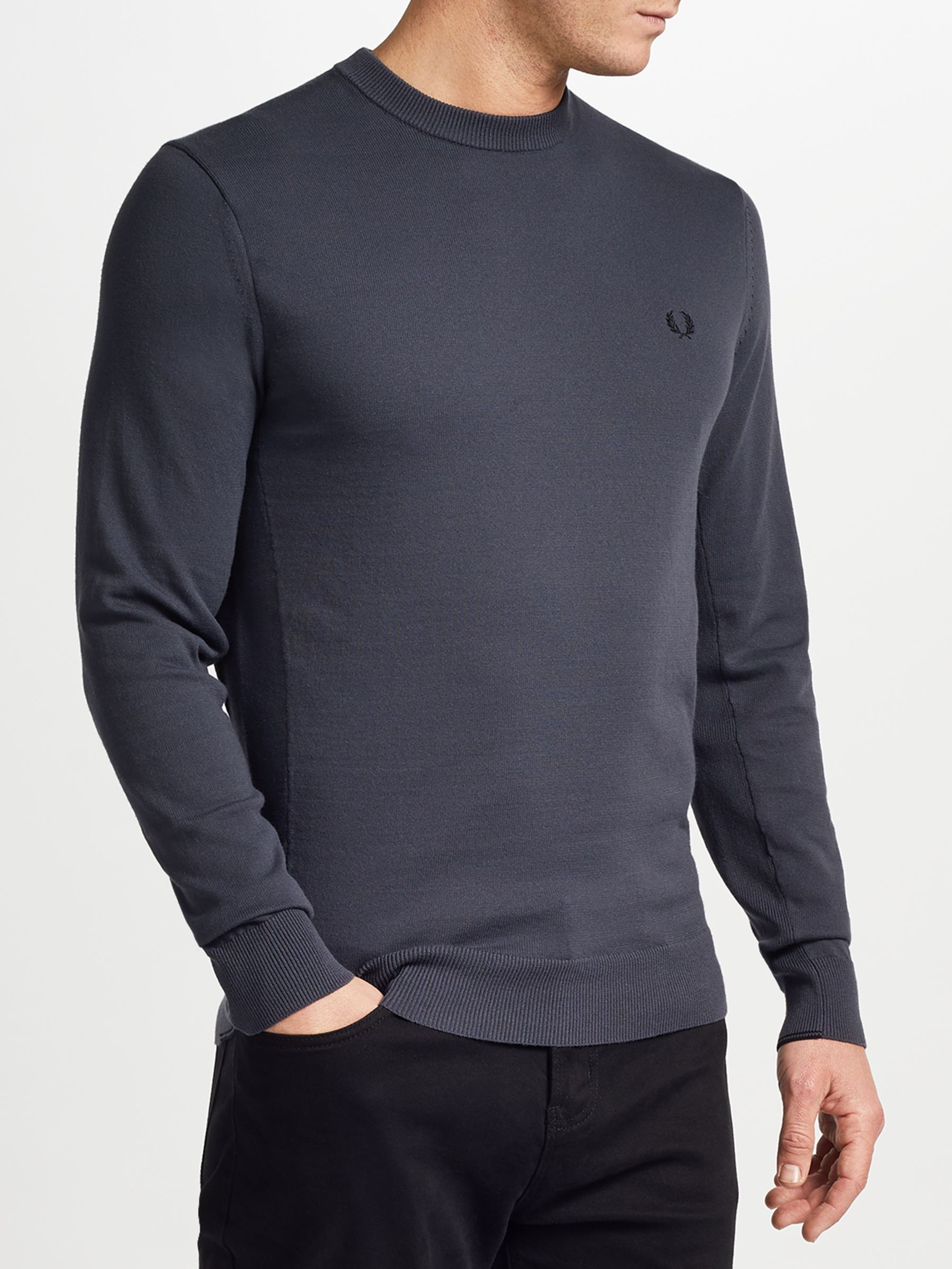 Fred Perry Twin Tipped Crew Neck Jumper