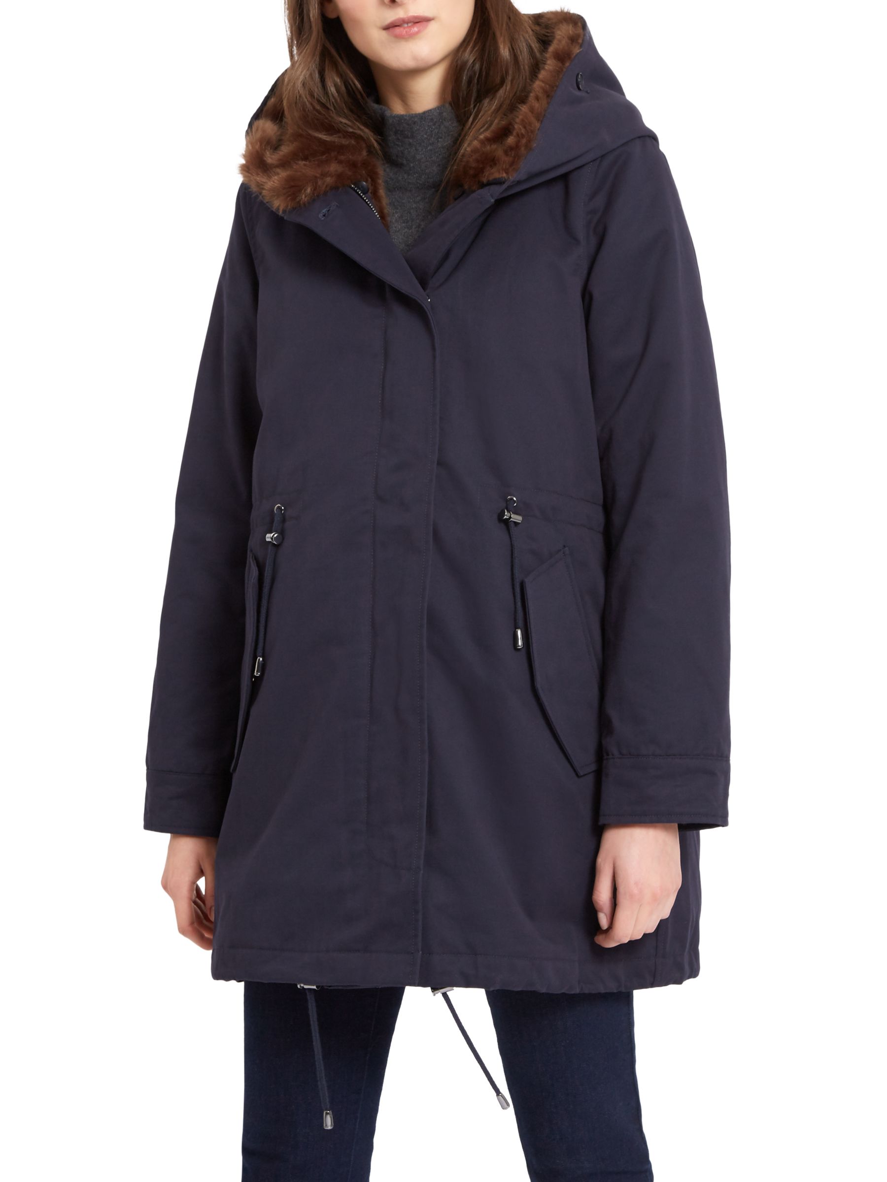 Jaeger Parka With Detachable Lining, Midnight