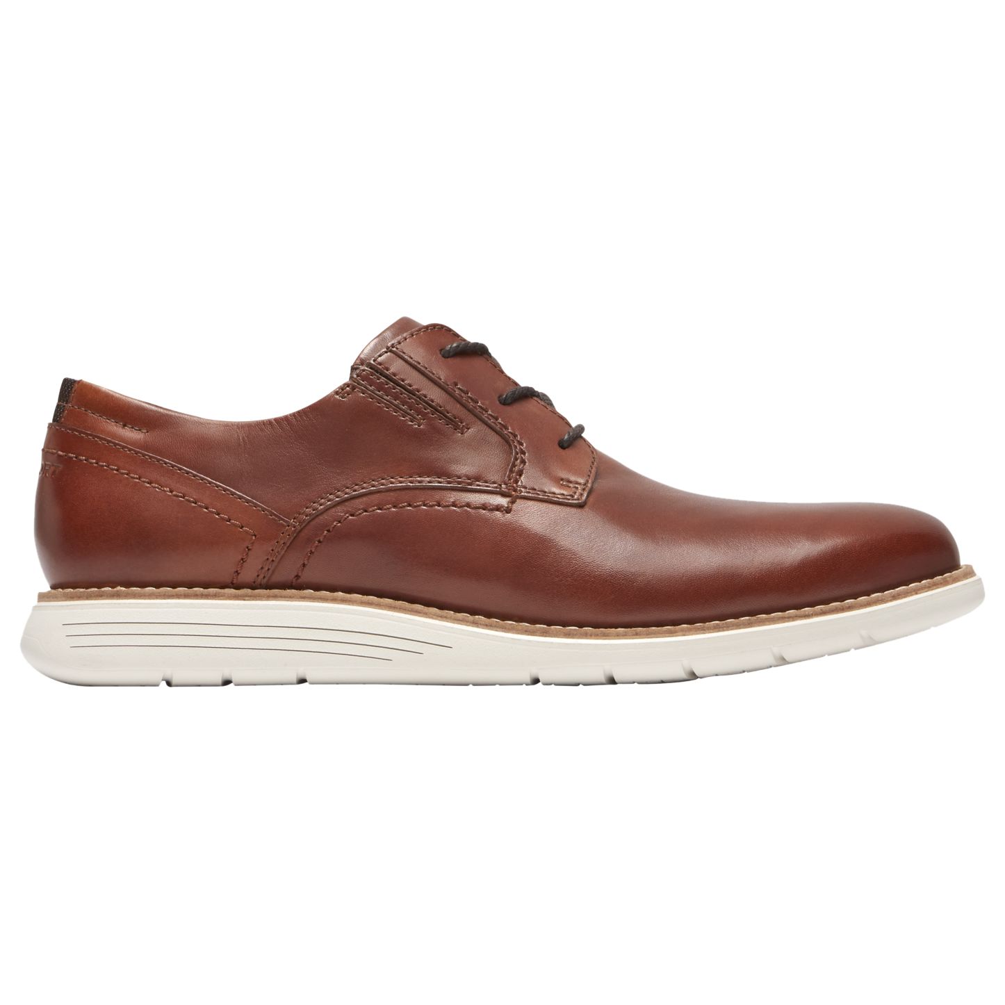Rockport Total Motion Sports Casual Oxford Shoes, Tan at John Lewis ...