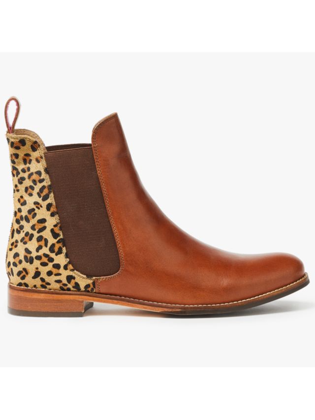 Joules shop boots leopard