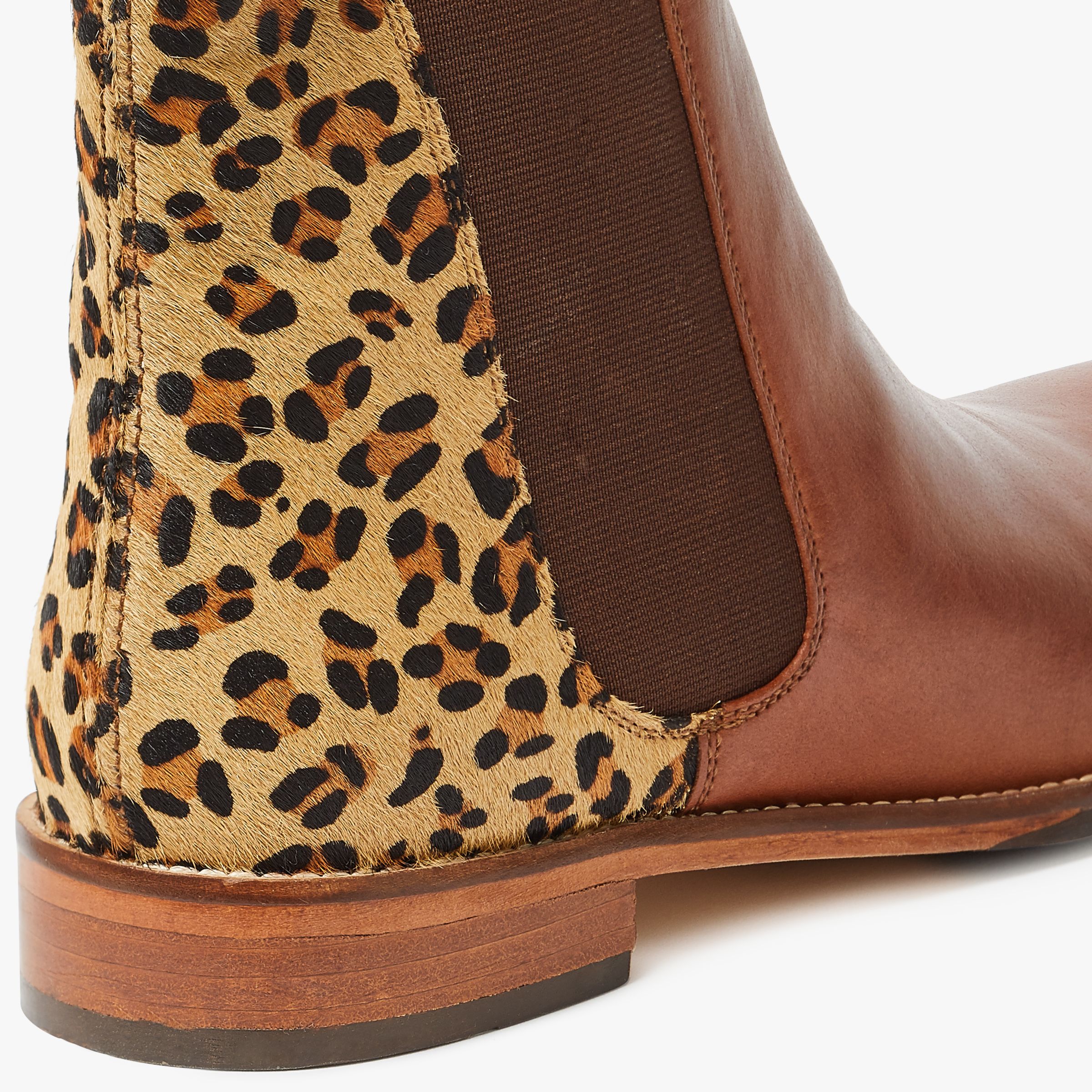 westbourne chelsea boot leopard print