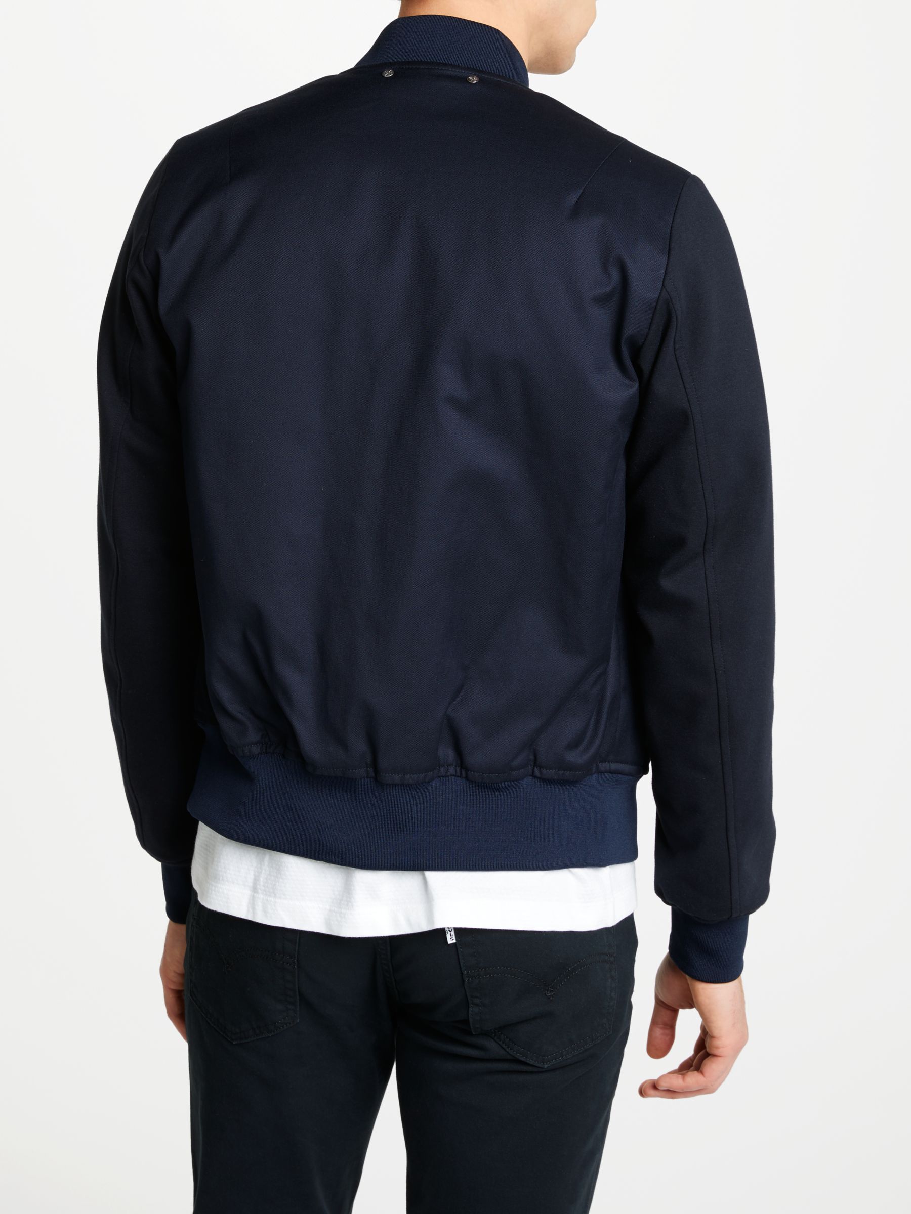 PS Paul Smith Tailored Bomber Jacket, Navy