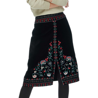 Brora Velvet Embroidered Skirt Review