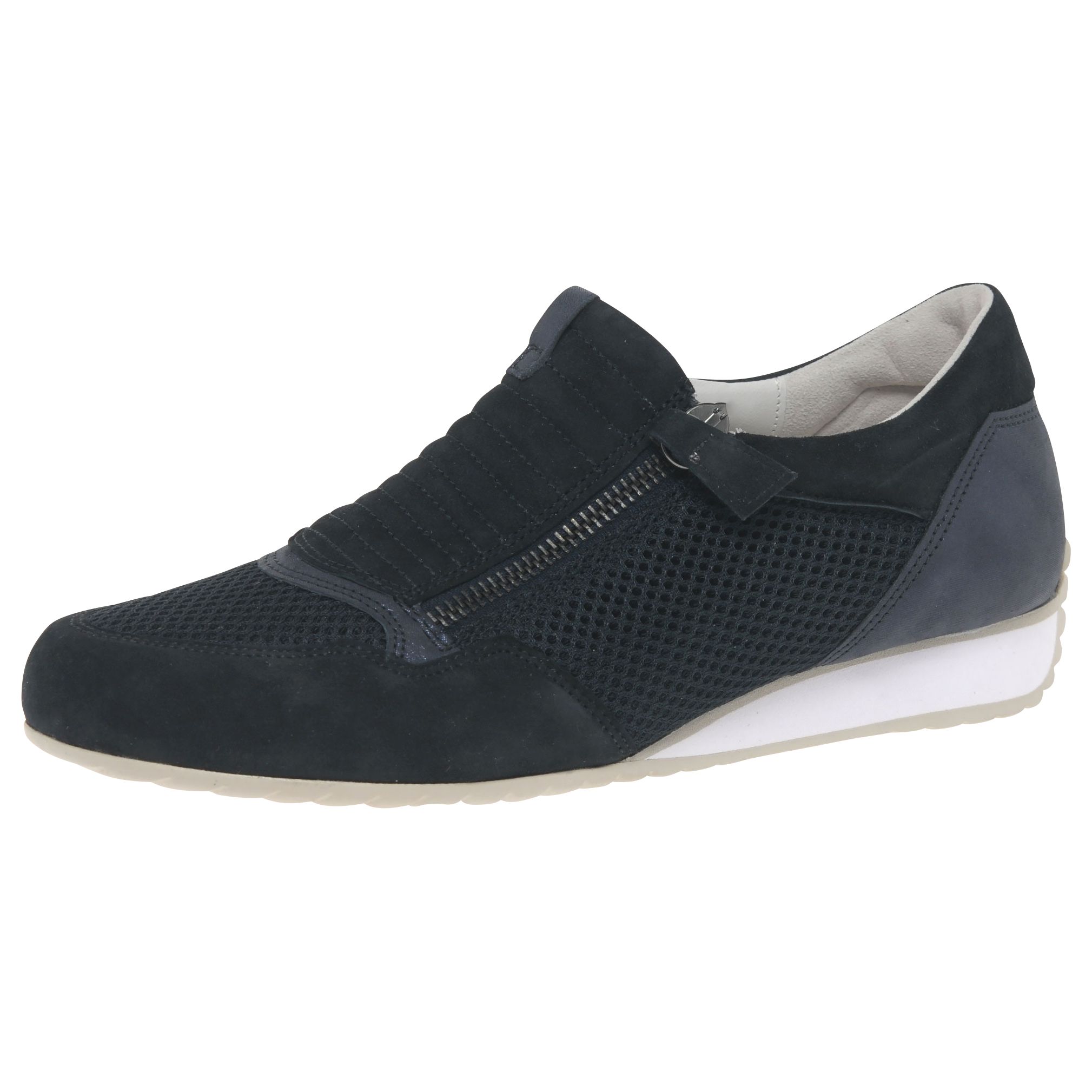 Gabor Brunello Wide Fit Zip Trainers at John Lewis & Partners