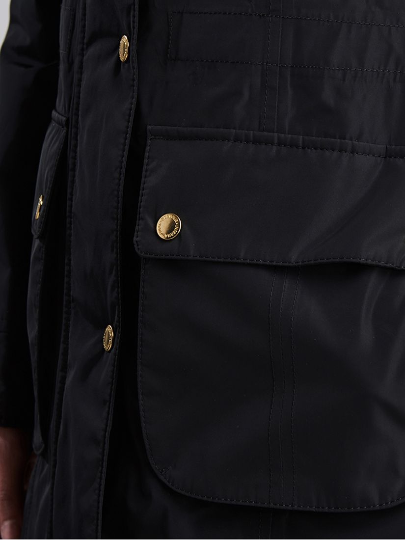 barbour international garrison jacket black
