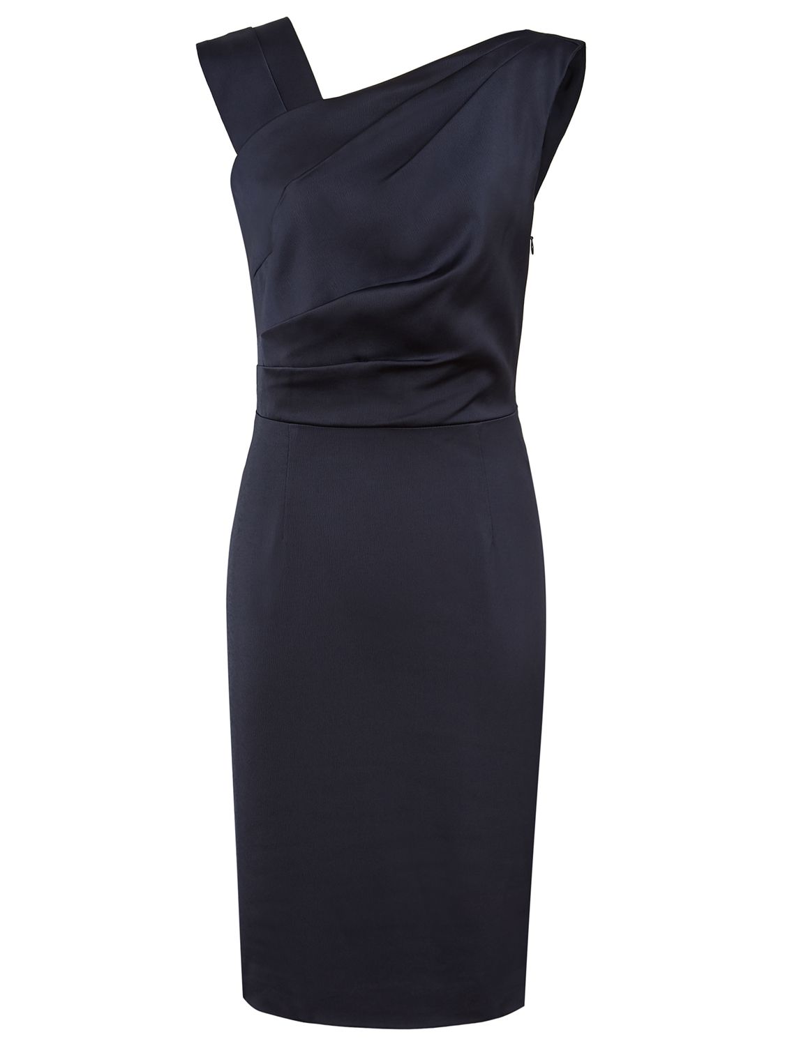 Reiss Tania Asymmetric Shoulder Dress