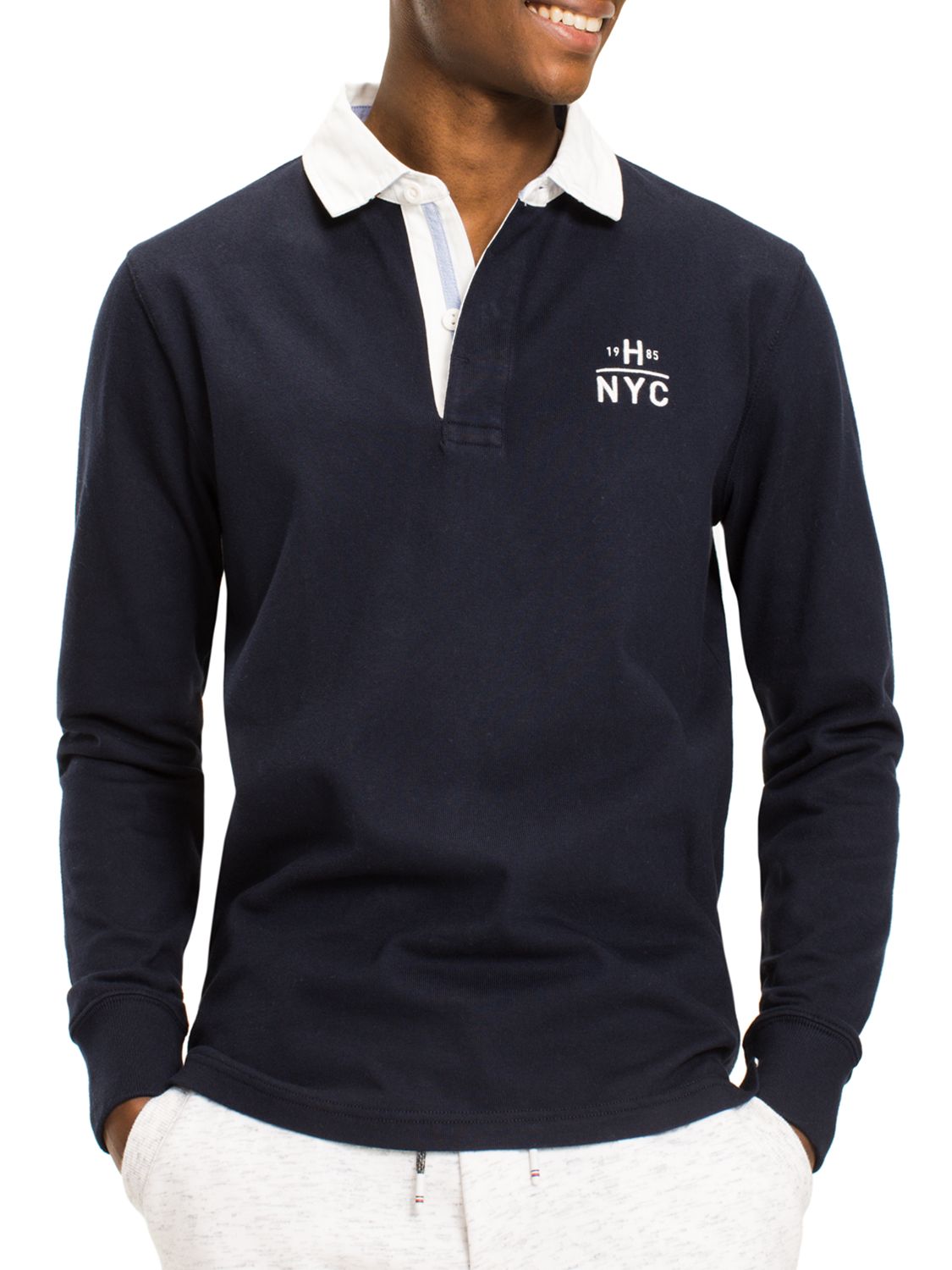 tommy jeans rugby jumper