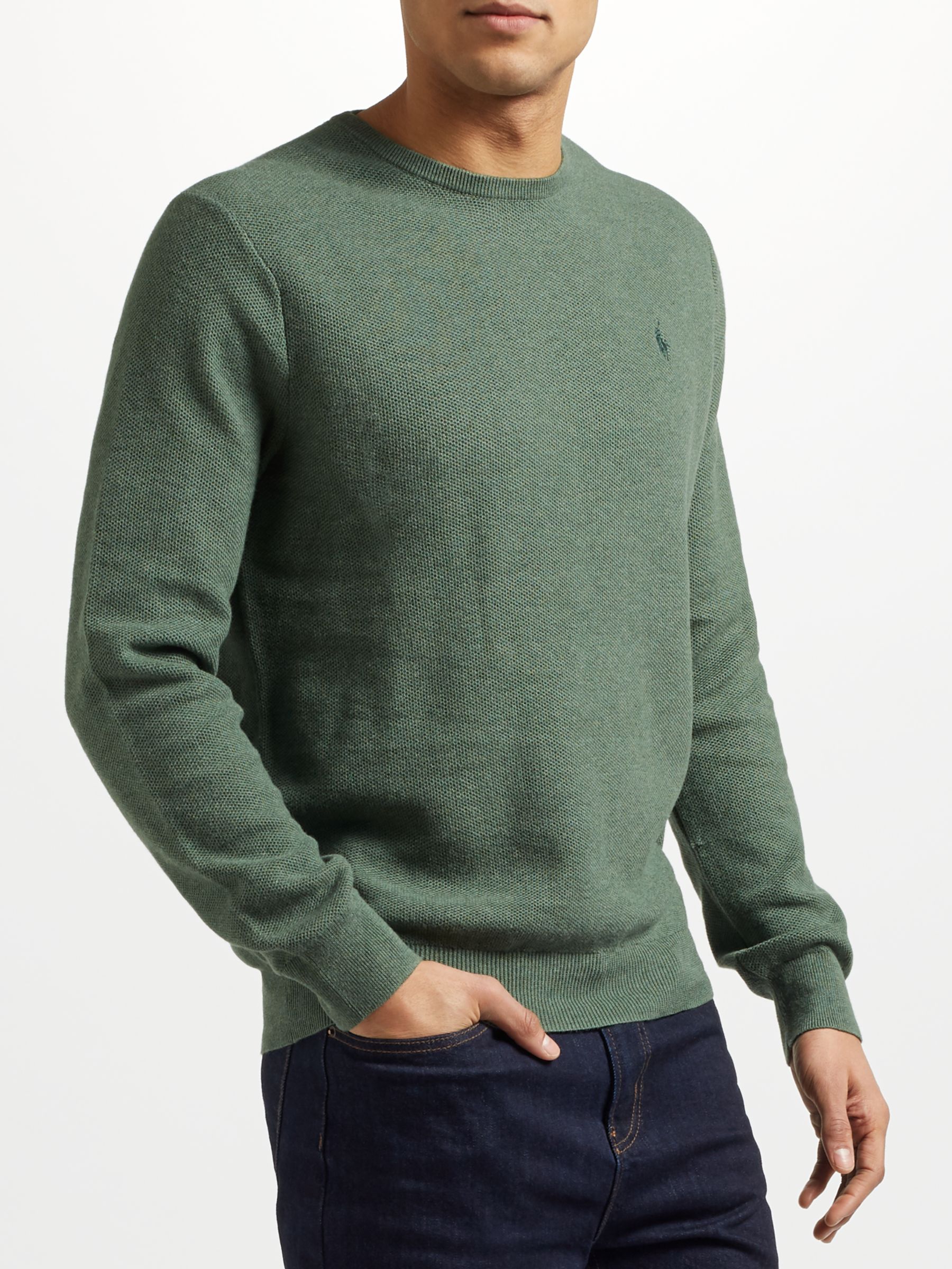 ralph lauren green sweatshirt