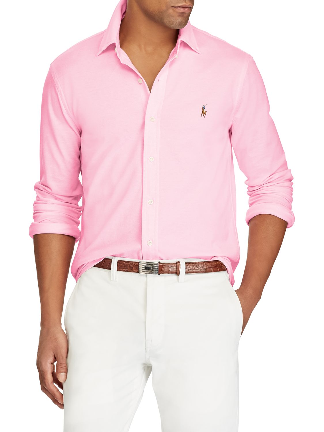 ralph lauren pink shirt