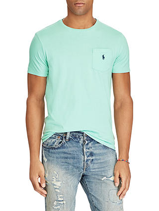 Polo Ralph Lauren Custom Fit Pocket T-Shirt, Bayside Green