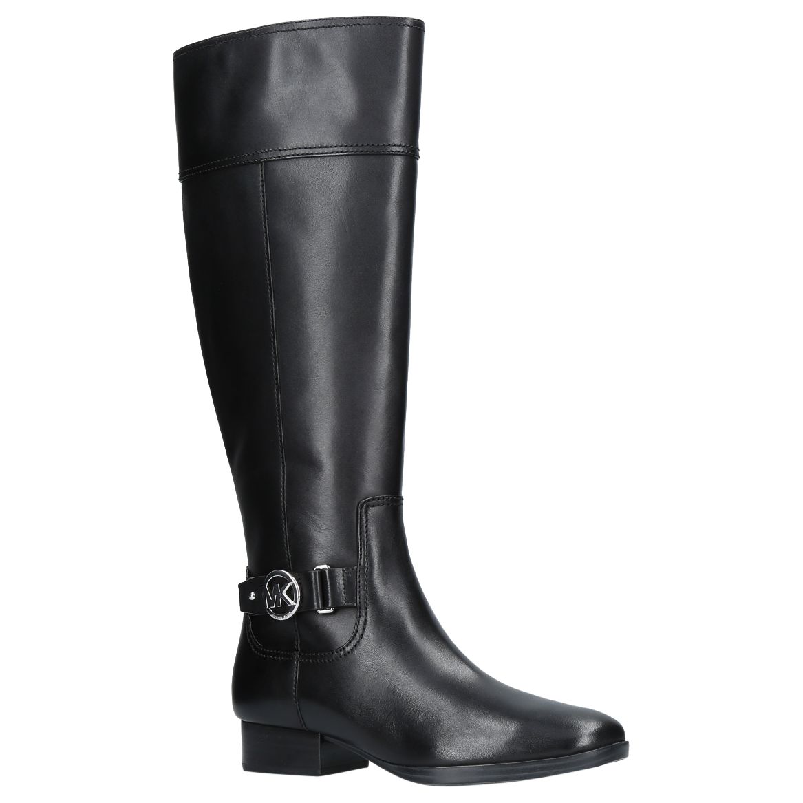 MICHAEL Michael Kors Harland Knee High Boots, Black Leather, 6