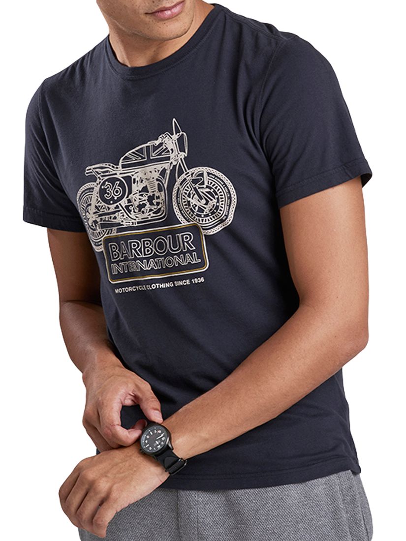 barbour motorbike t shirt