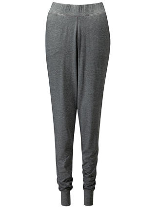 Pure Collection Lounge Joggers, Charcoal Marl