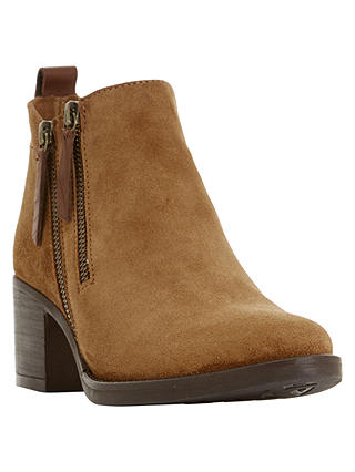 Dune Pikton Block Heeled Ankle Boots