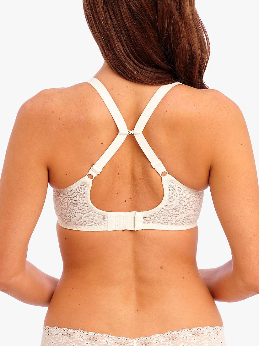 Buy Wacoal Halo Lace Moulded Underwired Bra Online at johnlewis.com
