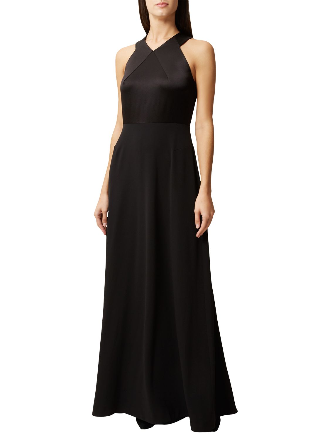 Hobbs Eliana Tailored Maxi Dress, Black